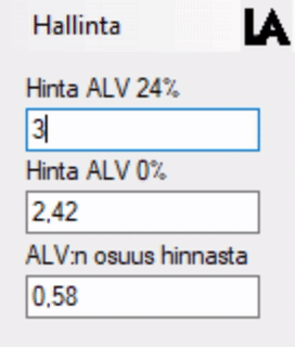 VAT Calculator app gif